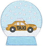 Taxi Snowglobe