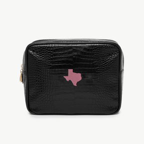 Texas Icon Croc Pouch