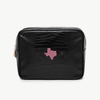 Texas Icon Croc Pouch