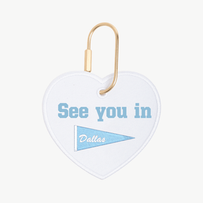 Texas Signature Heart Charm