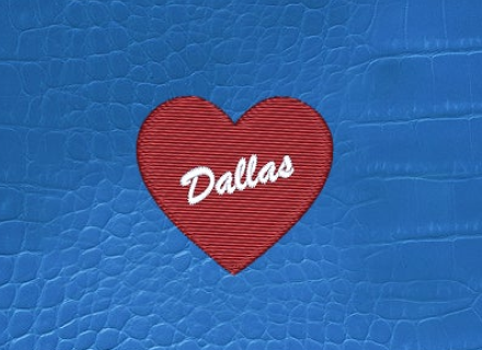 Texas Icon Croc Pouch