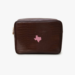 Texas Icon Croc Pouch