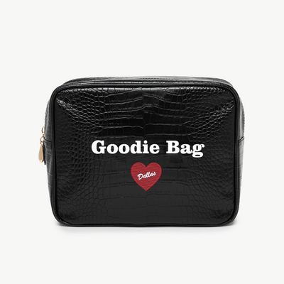 Texas Signature Small Croc Pouch