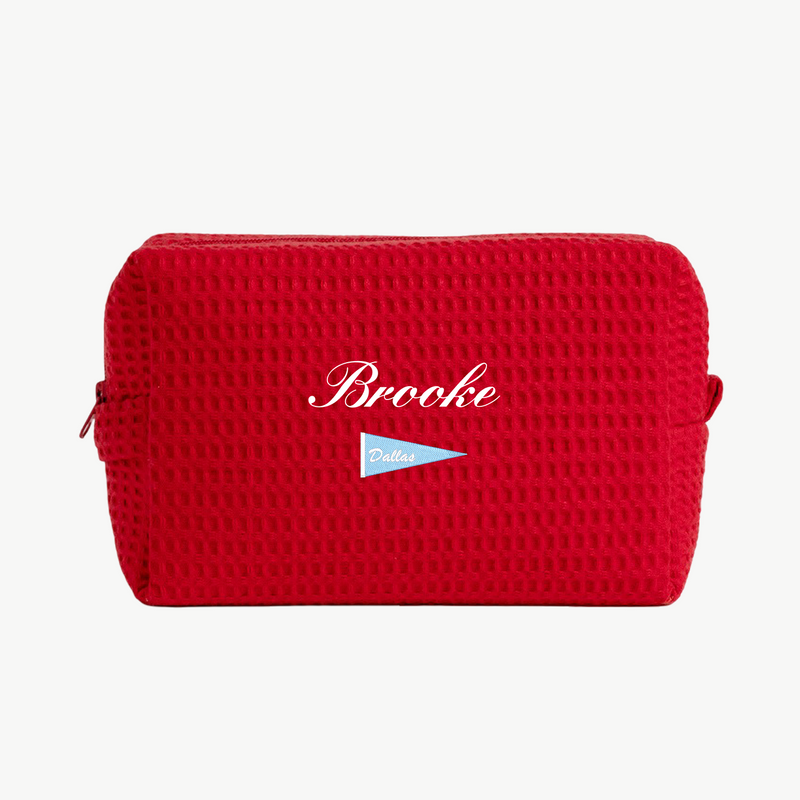 Texas Signature Waffle Pouch