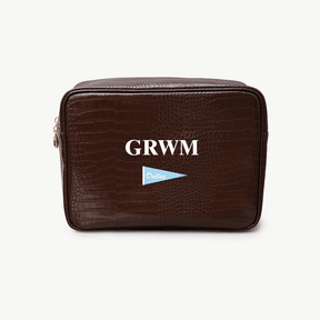 Texas Signature Croc Pouch