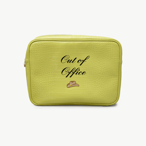 Texas Signature Croc Pouch