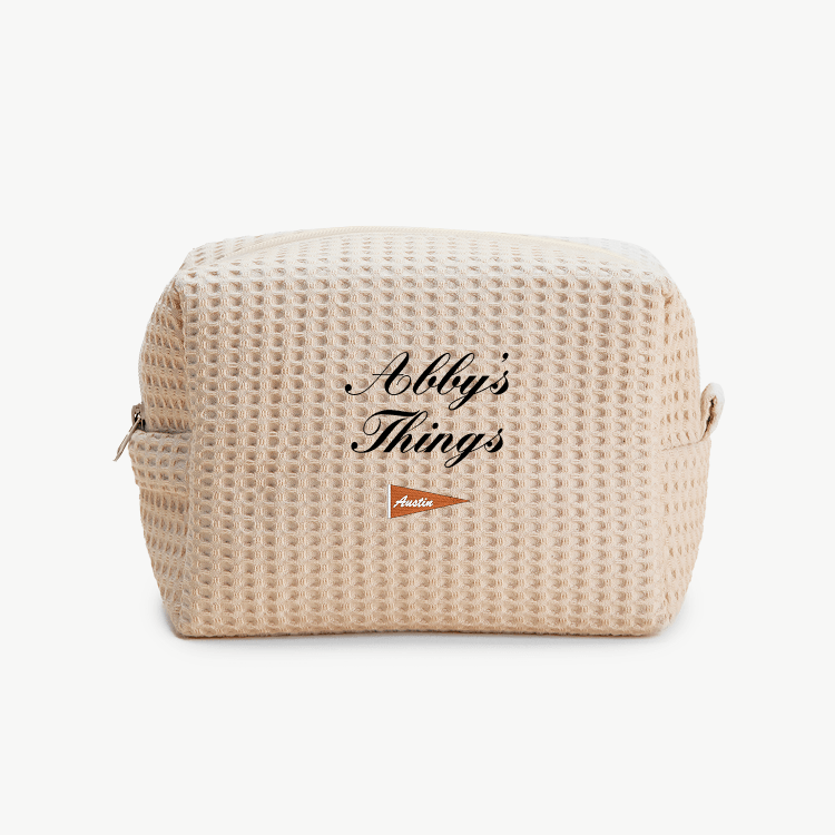 Texas Signature Waffle Pouch
