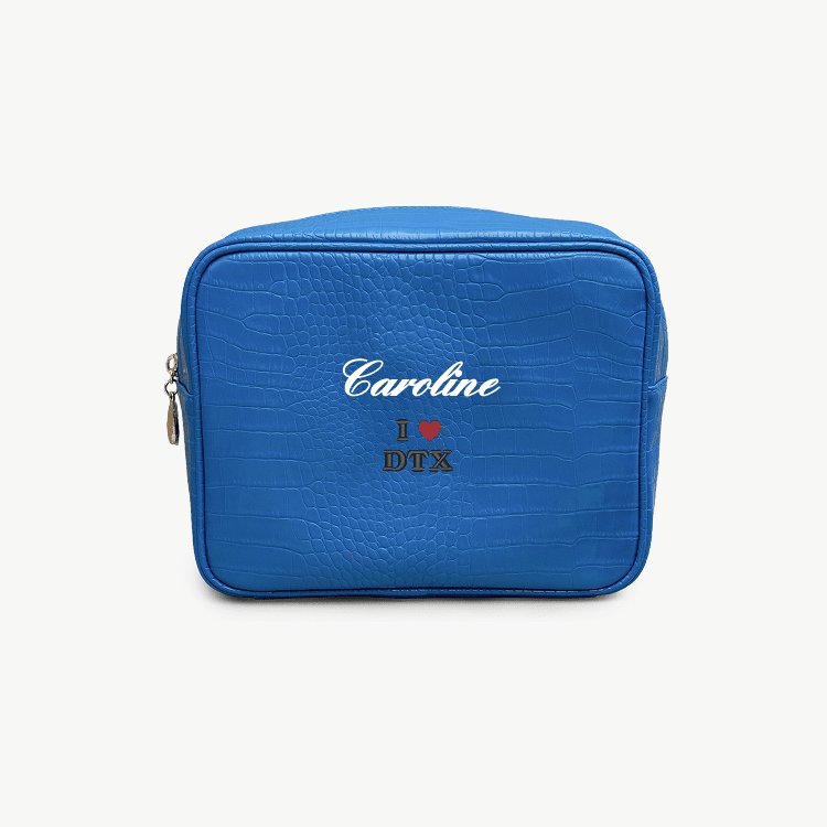 Texas Signature Small Croc Pouch