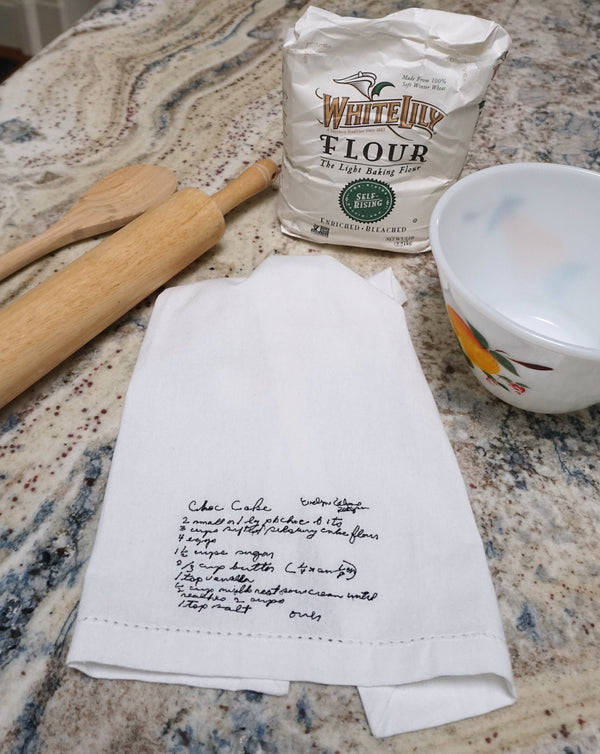 Recipe Tea Towel