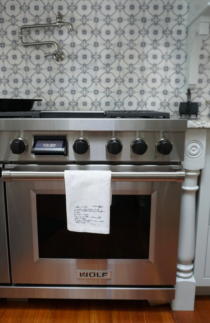 Recipe Tea Towel
