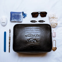 Custom Text Croc Pouch