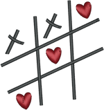 Black Tic-tac-toe