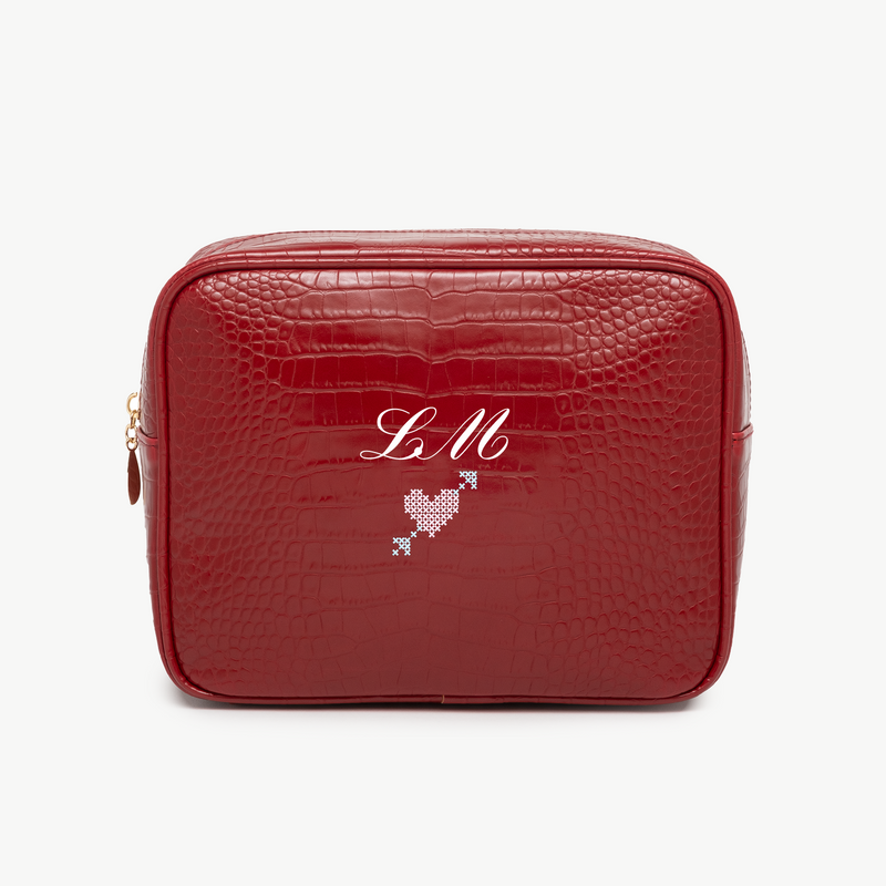 Valentine's Day Signature Croc Pouch