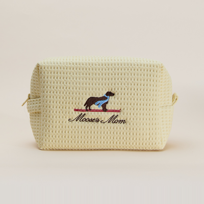 Ski Dog Waffle Pouch