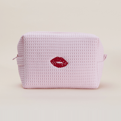 Custom Kiss Waffle Pouch