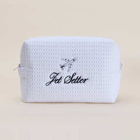 Jet Setter Waffle Pouch