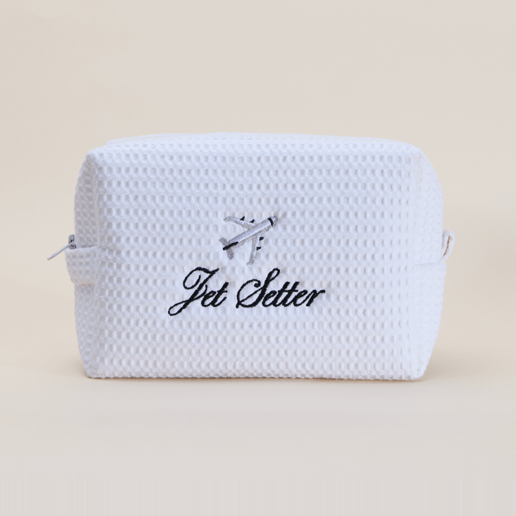 Jet Setter Waffle Pouch