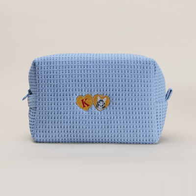 Cat Locket Waffle Pouch