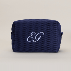 Classic Monogram Waffle Pouch