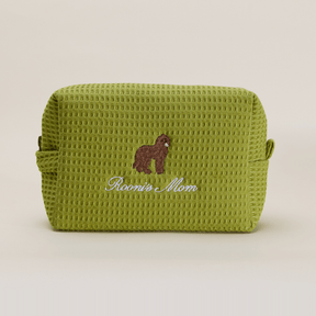 Custom Dog Mom Waffle Pouch