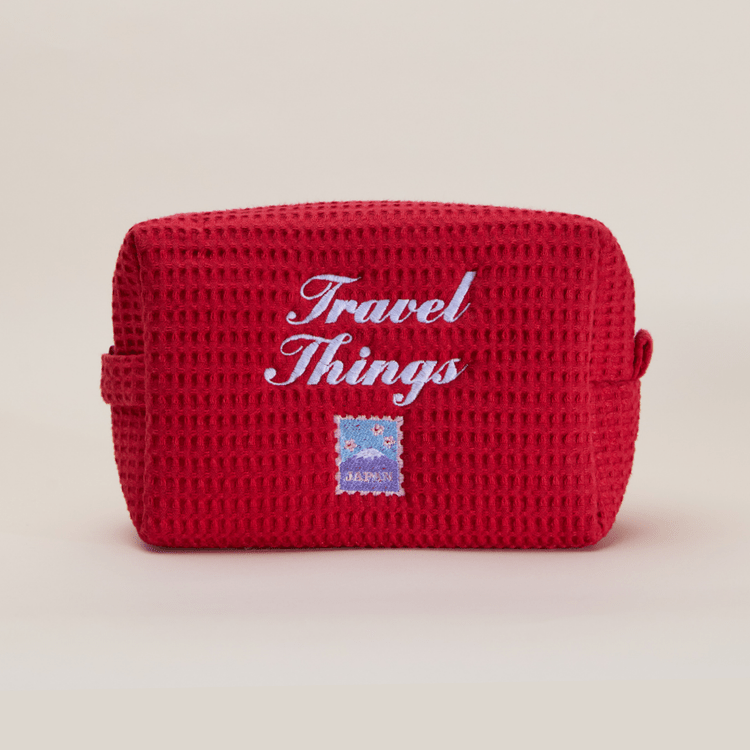 Japan Signature Waffle Pouch