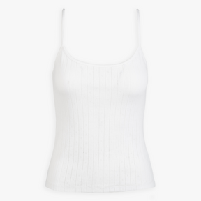 Custom Handwriting Pointelle Tank Top