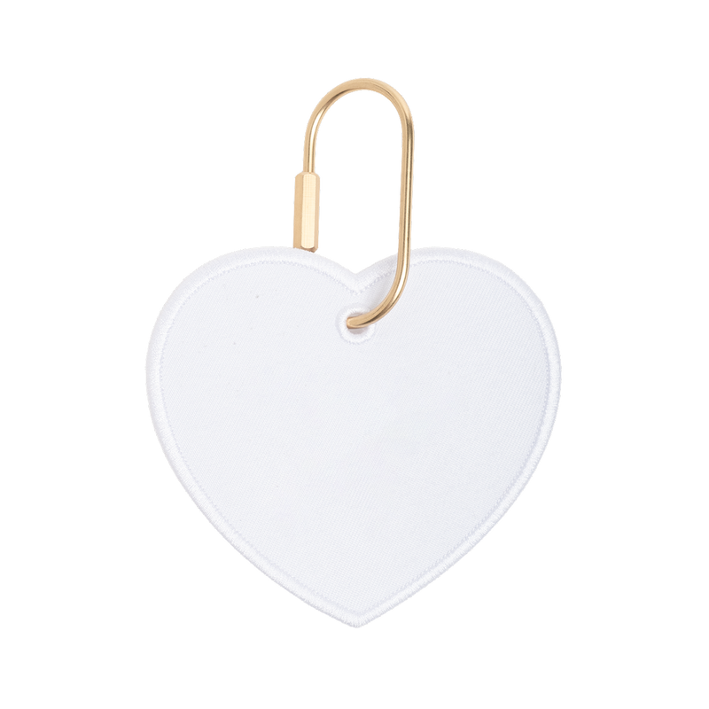 Custom Handwriting Heart Charm