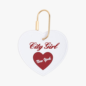 New York Signature Heart Charm