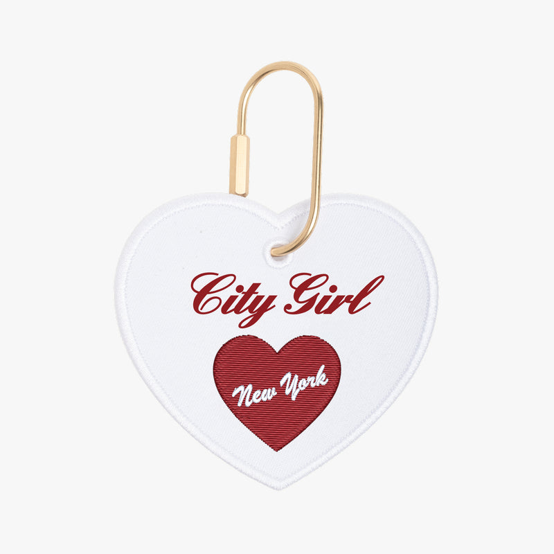 New York Signature Heart Charm