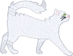 Long Hair White Cat