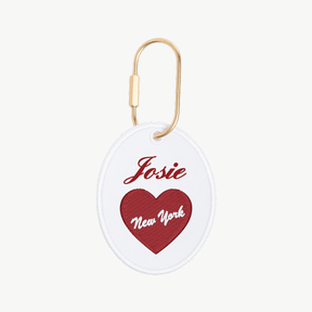 New York Signature Oval Charm