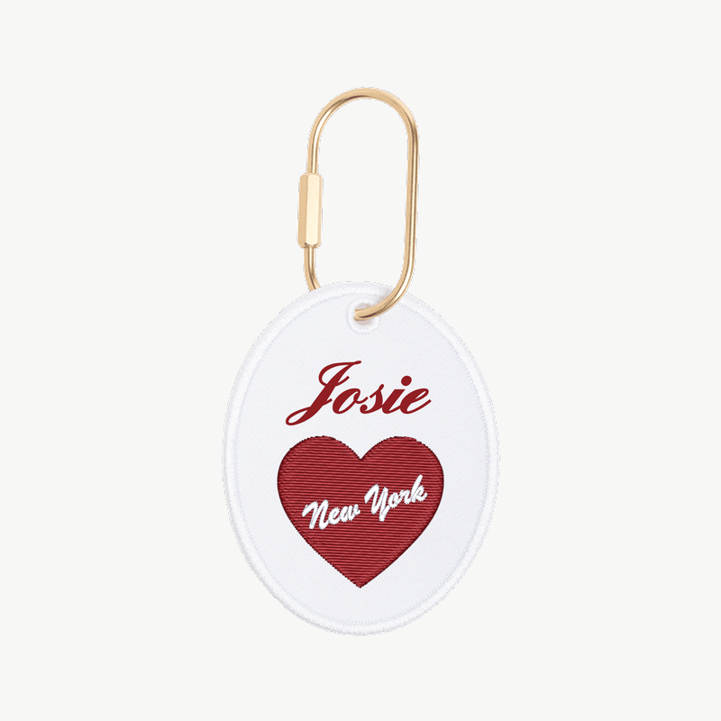 New York Signature Oval Charm