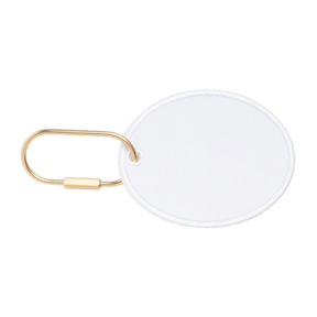 Custom Handwriting Oval Charm