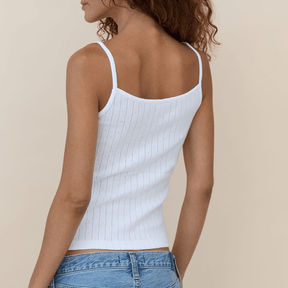 Icon Pointelle Tank Top