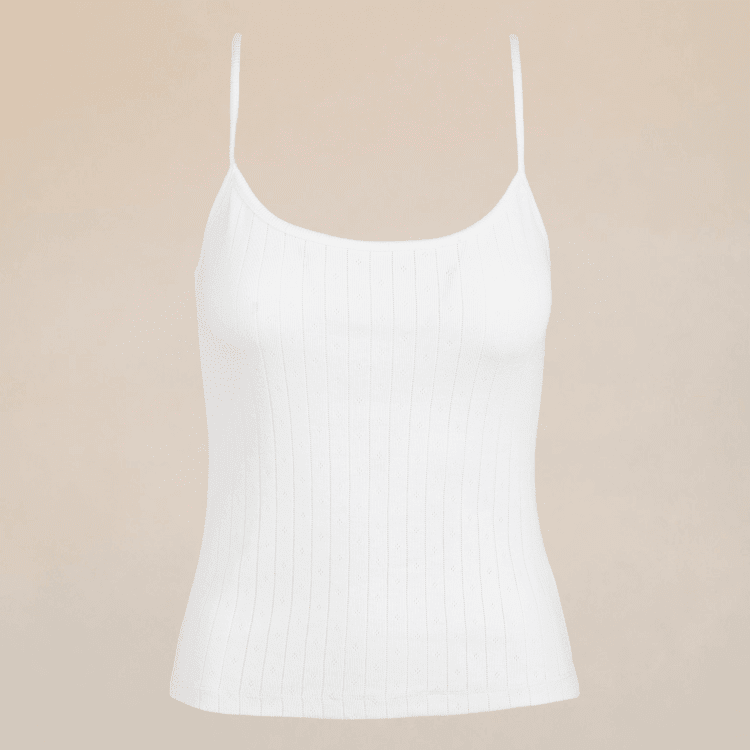 Texas Icon Pointelle Tank Top