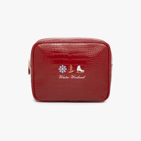 Winter Essentials Small Croc Pouch