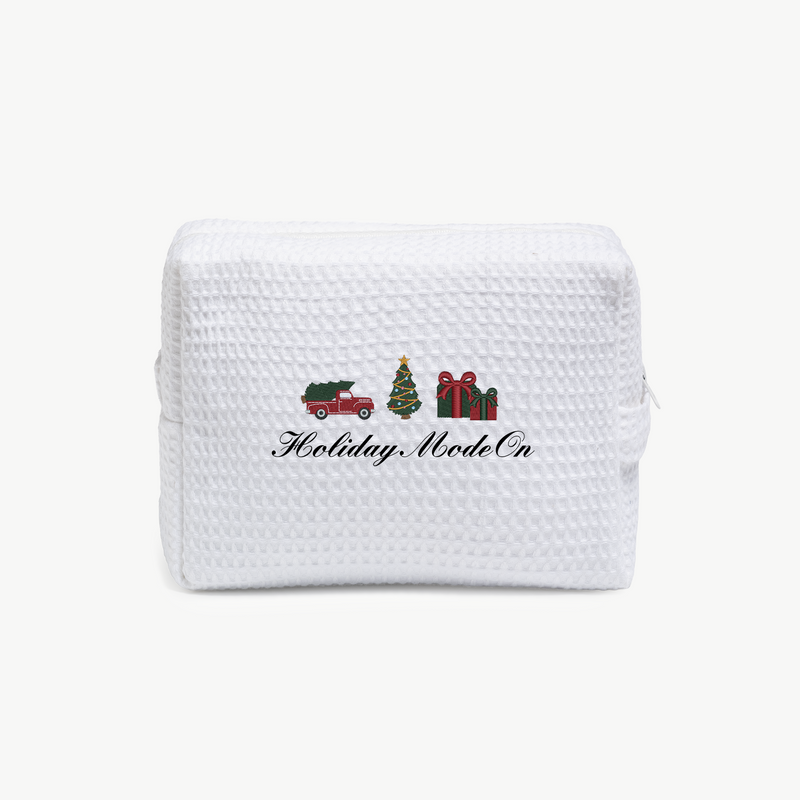Winter Essentials Waffle Pouch