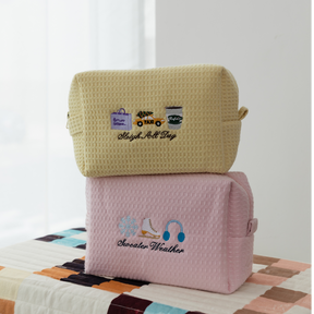 Winter Essentials Waffle Pouch