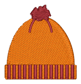 Winter Hat Embroidered Icon