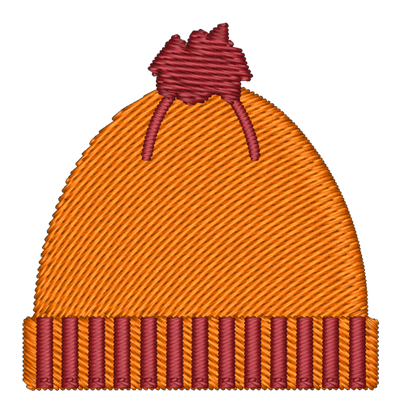 Winter Hat Embroidered Icon