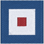 Yacht Flag W