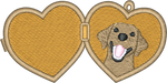 Yellow Lab Locket