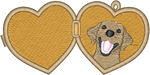 Yellow Lab Locket