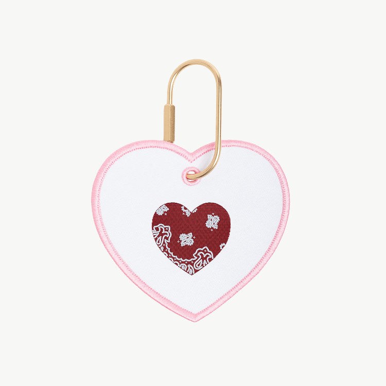 Bandana Icon Heart Charm