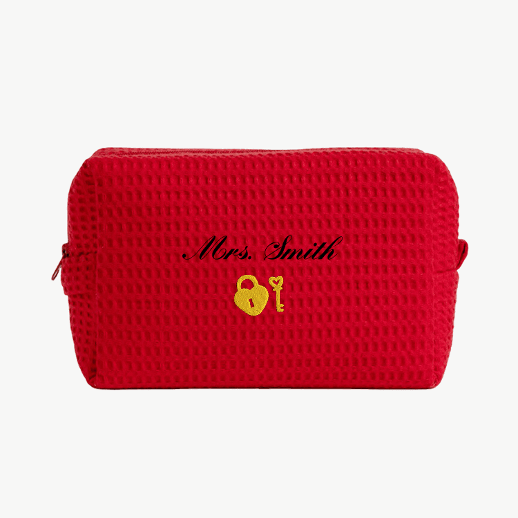 Bridal Waffle Pouch