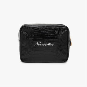 Custom Text Small Croc Pouch