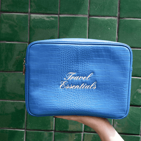 Custom Text Croc Pouch