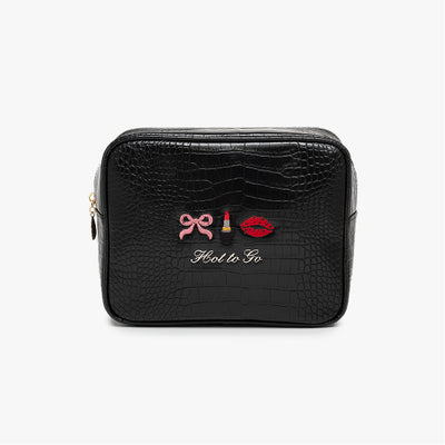 Essentials Small Croc Pouch