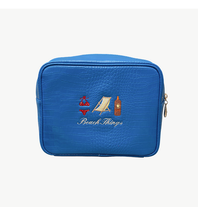 Essentials Small Croc Pouch