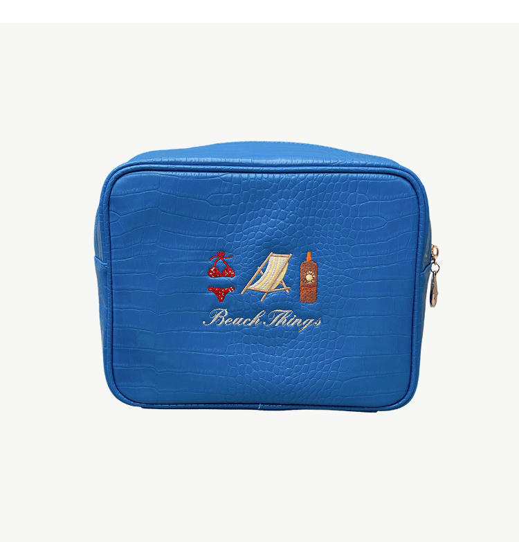 Essentials Small Croc Pouch